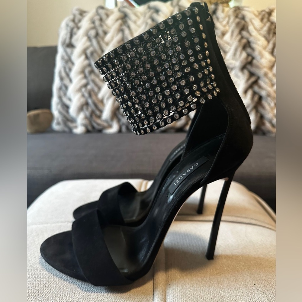 CASADEI BLADE SANDALS SIZE 40